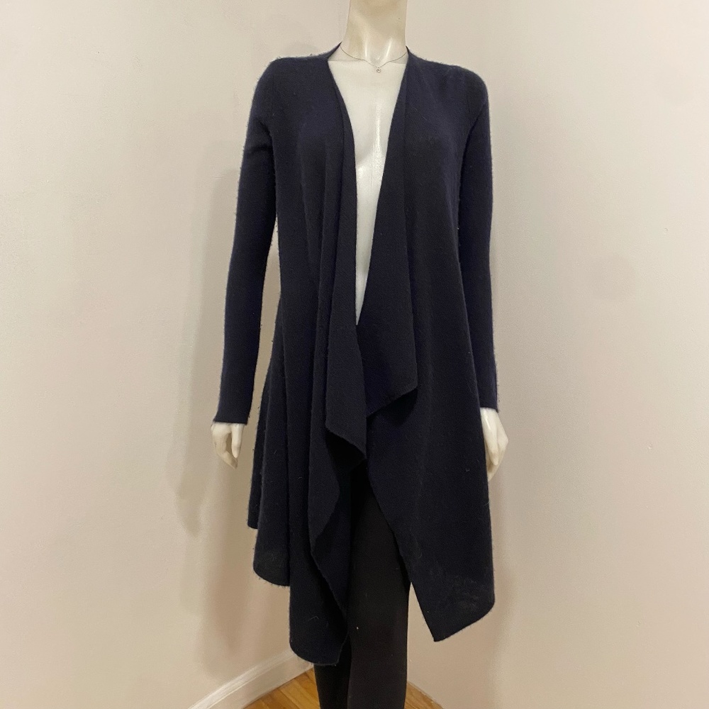 Calypso St. Barth 100% Cashmere Thin Open Cardigan Sweater S